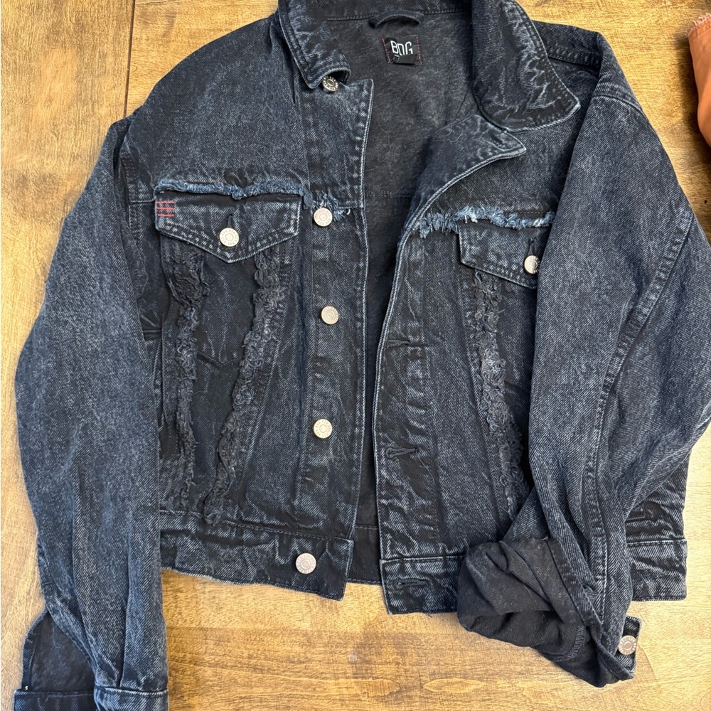 BDG Charcoal Denim Jacket